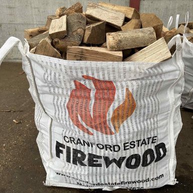 Kiln Dried Hardwood Logs - Super Size 1 cubic meter bag