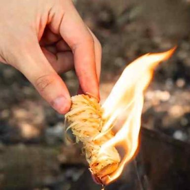 Natural Firelighters Eco-Friendly Wood Wool for Wood Burners- Fire Starters