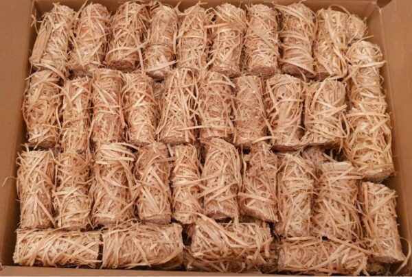 Natural Firelighters Eco-Friendly Wood Wool for Wood Burners- Fire Starters - Image 2