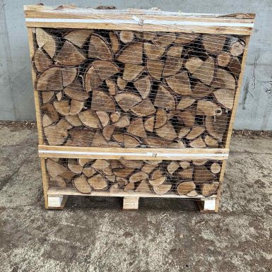 Kiln Dried Birch Firewood Logs Larger Crate - 1.2 of a cubic meter.